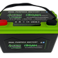 130Ah Dual Purpose Lithium Battery (Cranking) 12.8V - Bluetooth - IP67 Waterproof - Heated