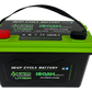 160Ah Lithium Battery (LiFePO4) 12.8V - Bluetooth - IP67 Waterproof - Heated