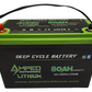 24V 80Ah Trolling Motor Lithium Battery (LiFePO4) - Bluetooth - IP67 Waterproof - Heated